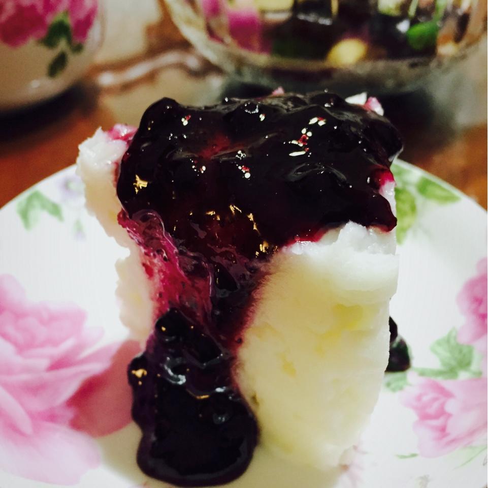 蓝莓山药泥