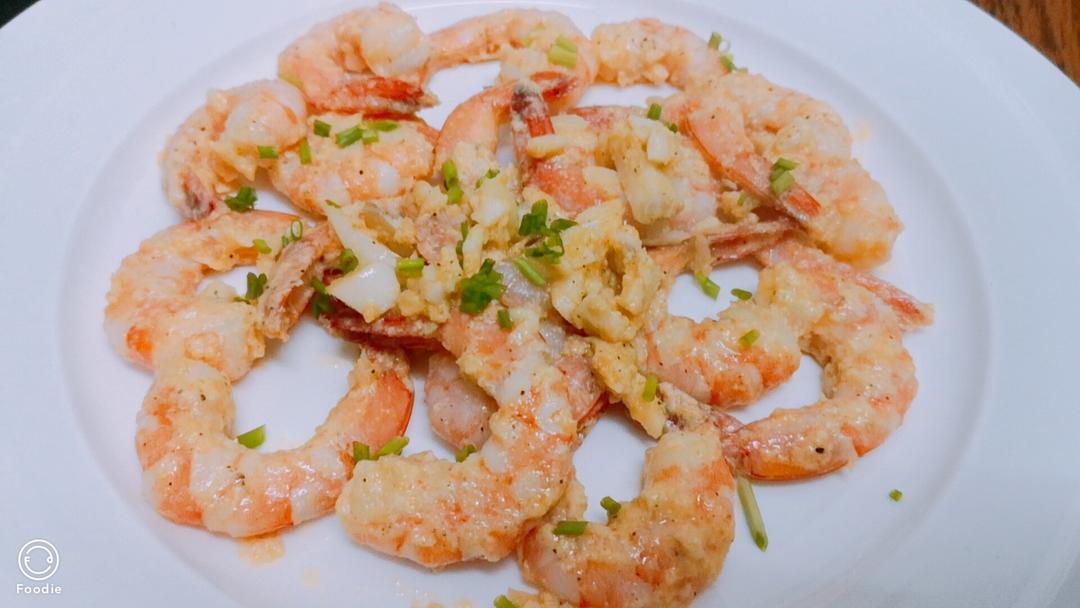 蒜香黄油虾『蒜香虾仁』炒虾仁  生酮