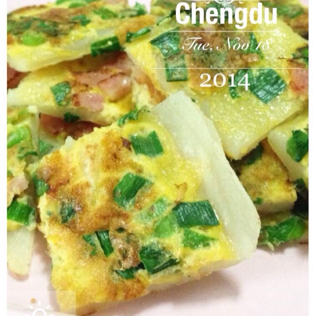 韭菜鸡蛋煎饼