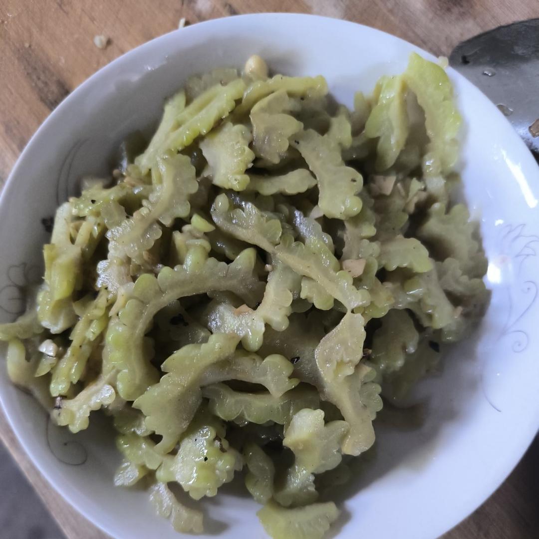 清炒苦瓜