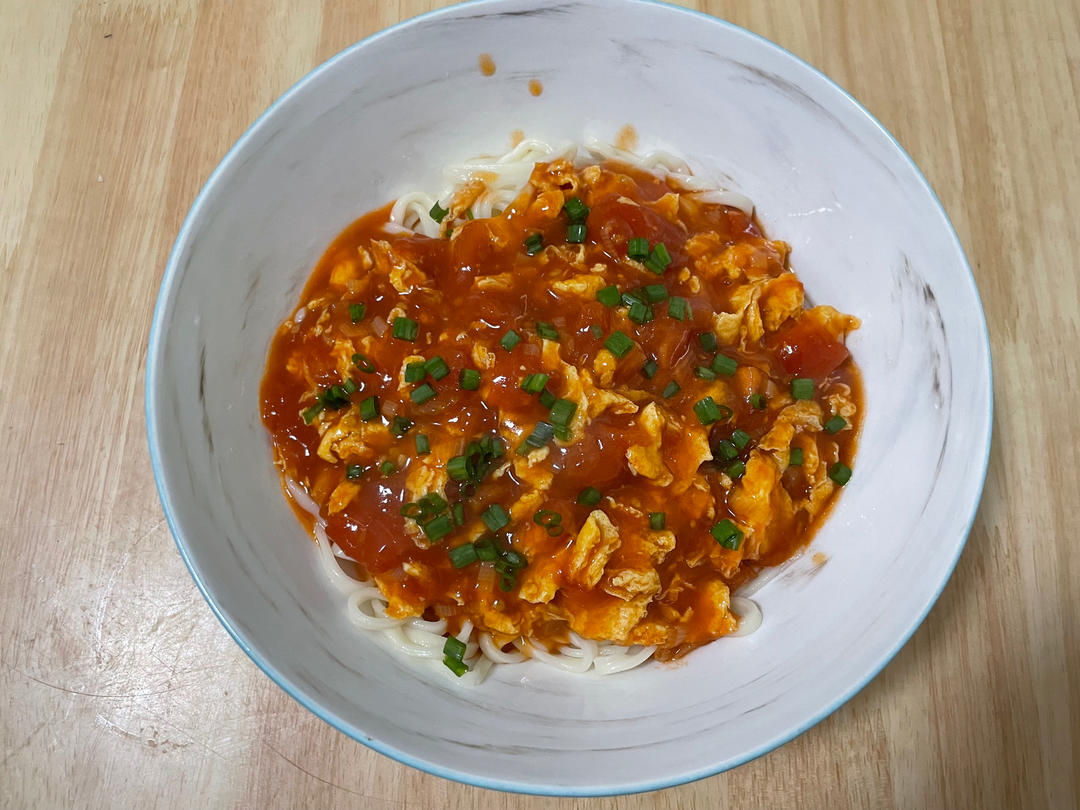 西红柿鸡蛋打卤面