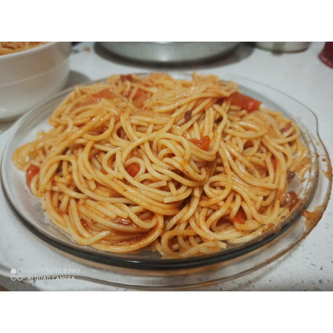 番茄肉酱意大利面
