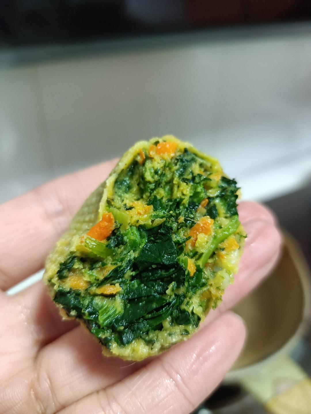 春日尝鲜｜清新素食蒸菜团🥬手不沾面教程‼️