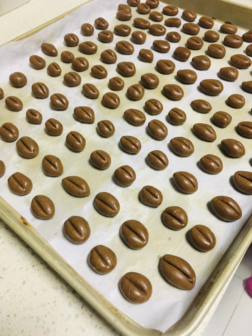 咖啡豆豆饼干