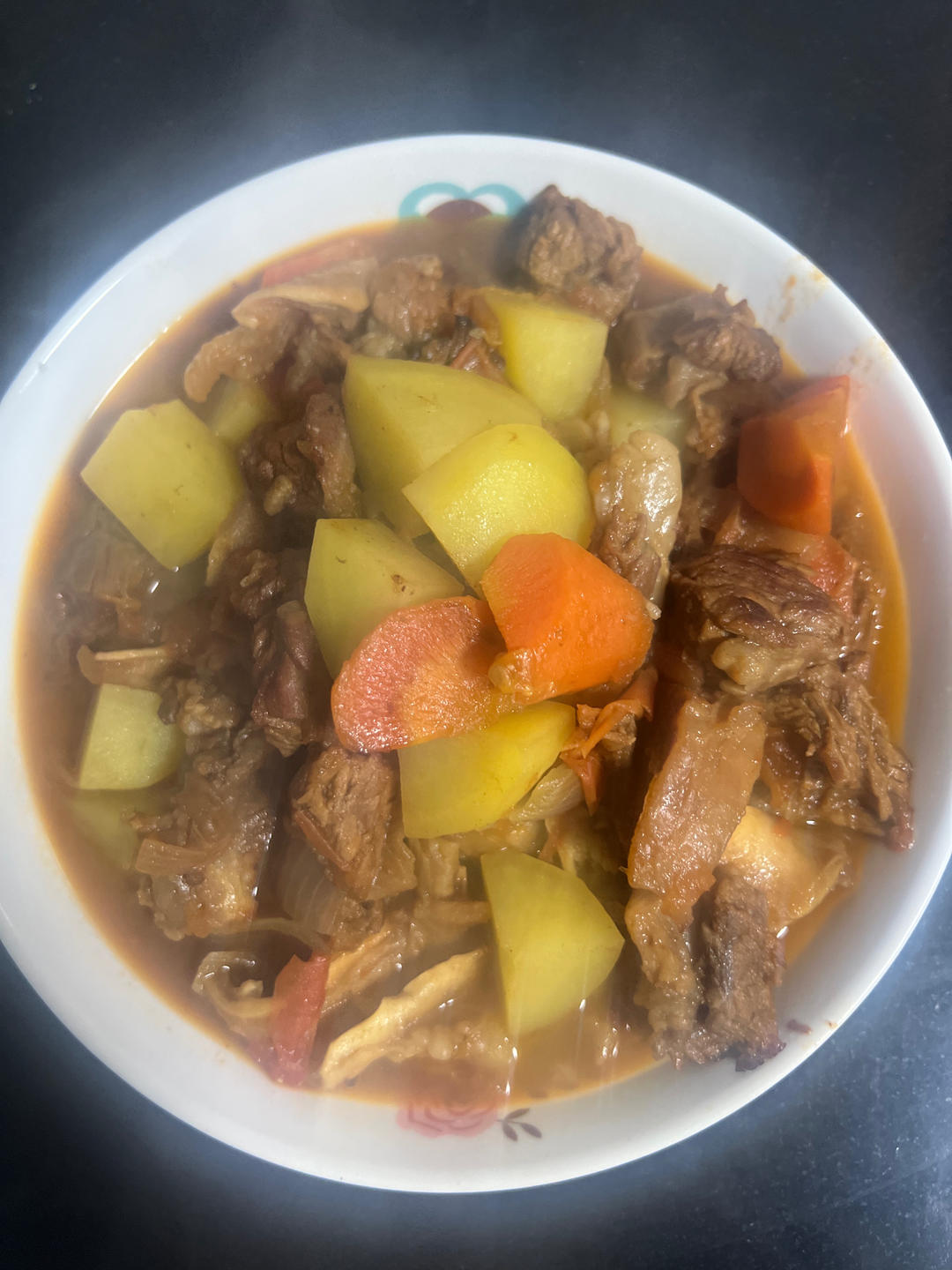 番茄土豆炖牛腩