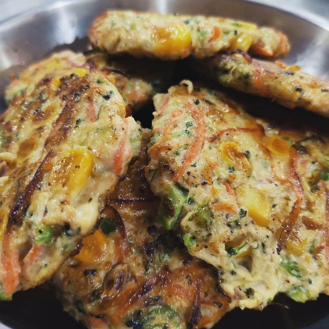 减脂鸡胸肉饼