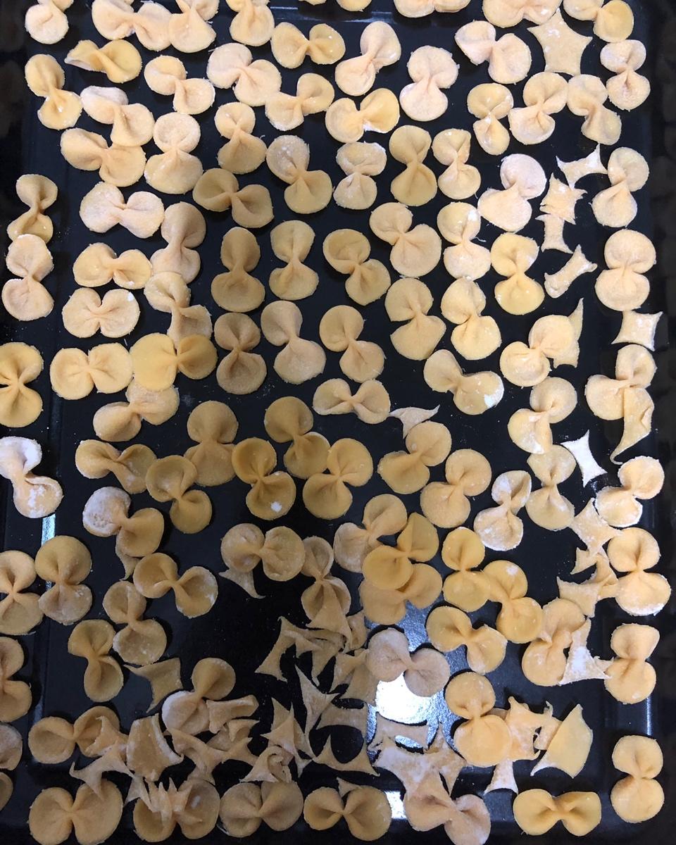 手工果蔬蝴蝶面/花式面片