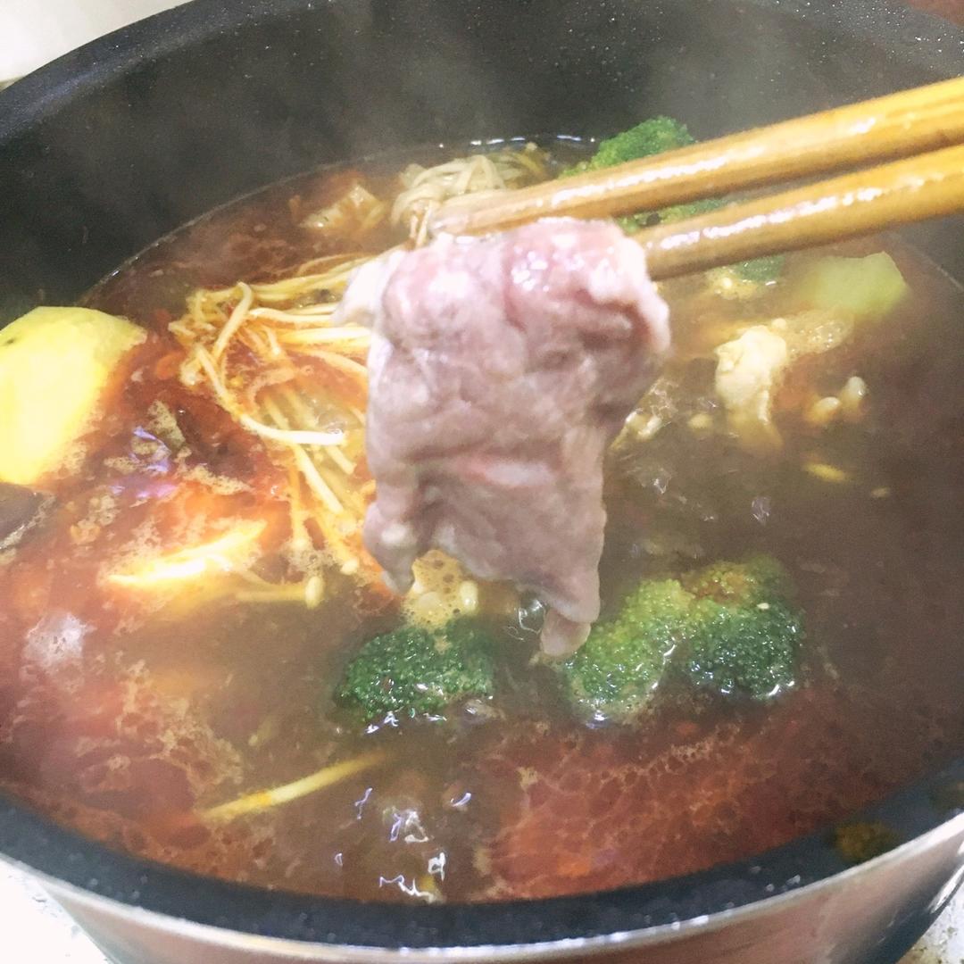 自制麻辣重庆火锅