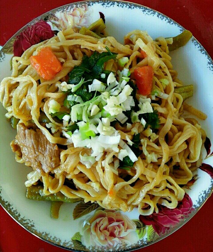 豆角焖面