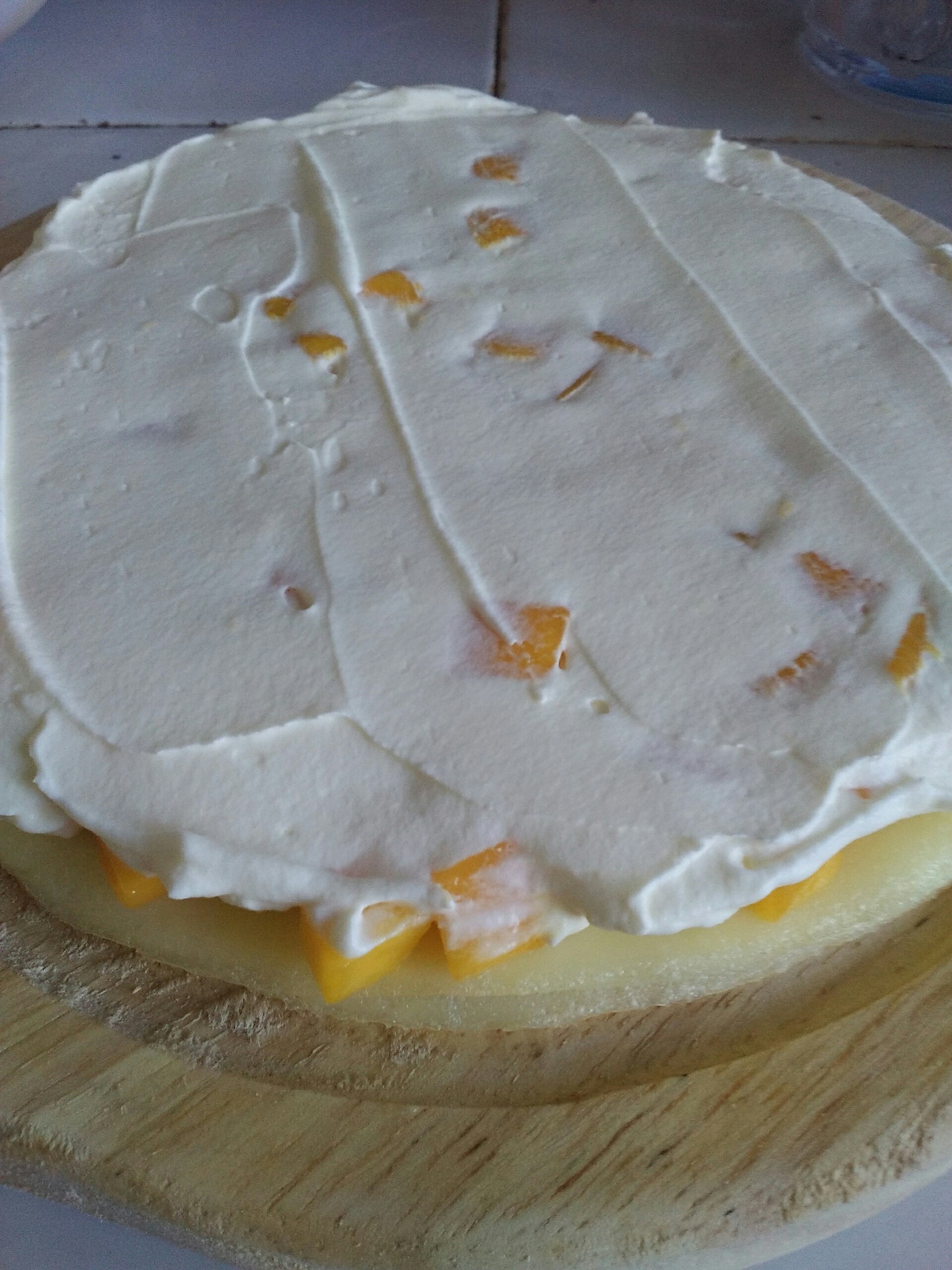 芒果千层蛋糕六寸（大圣版）的做法 步骤10