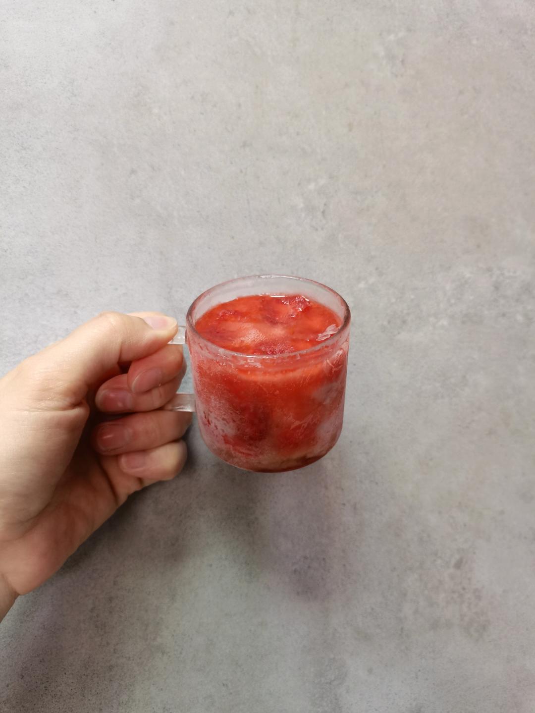 草莓牛奶布丁（吉利丁粉）