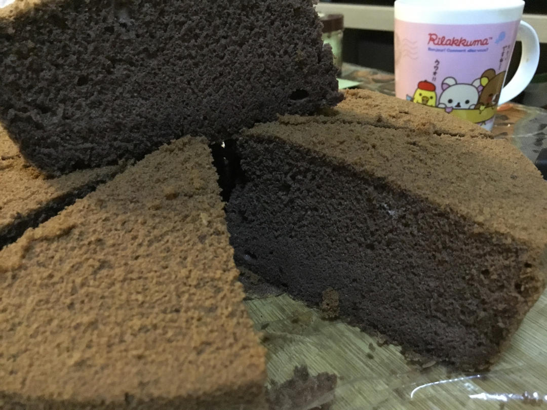 巧克力戚风蛋糕