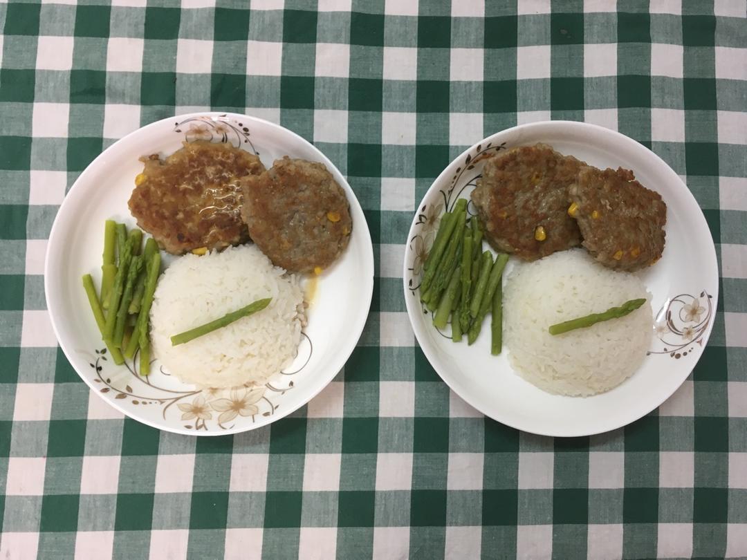香煎马蹄肉饼