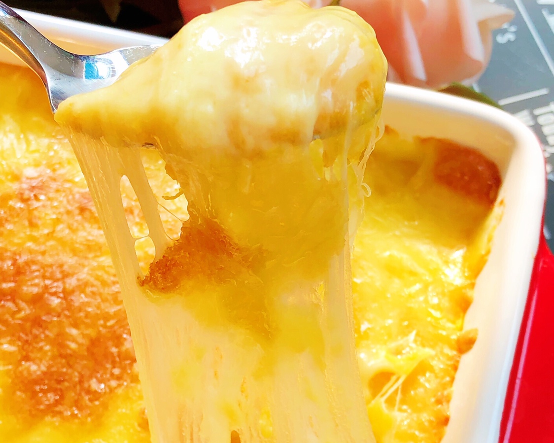 超拉丝芝士焗红薯❗奶香浓郁的做法