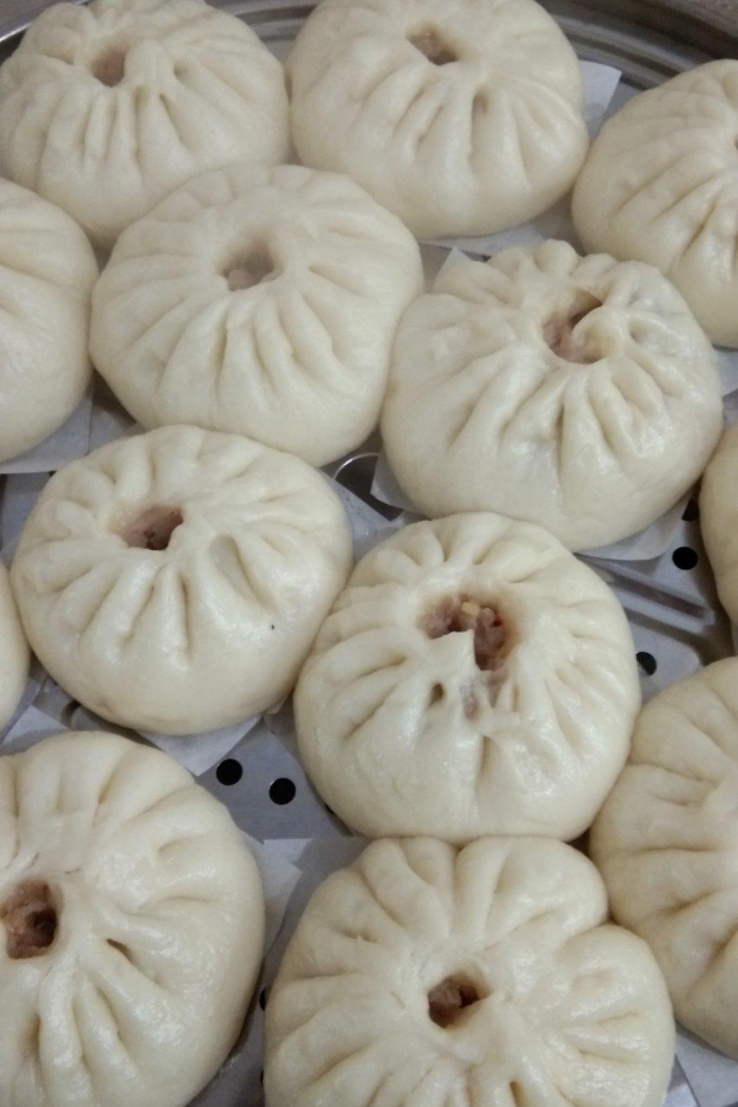 手工包子（肚脐包）