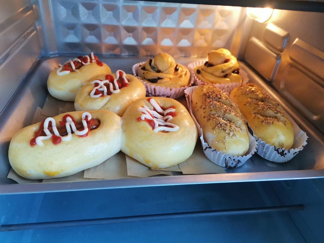 万能面团，吐司和餐包随便做！