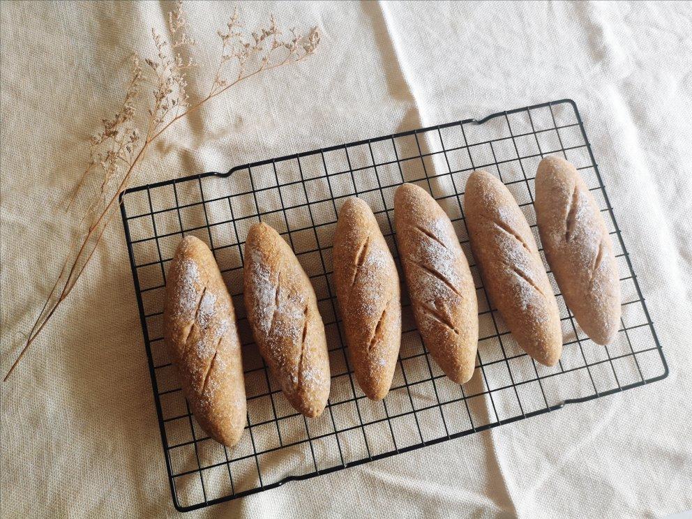 Subway三明治长面包(无油版5分钟揉面)