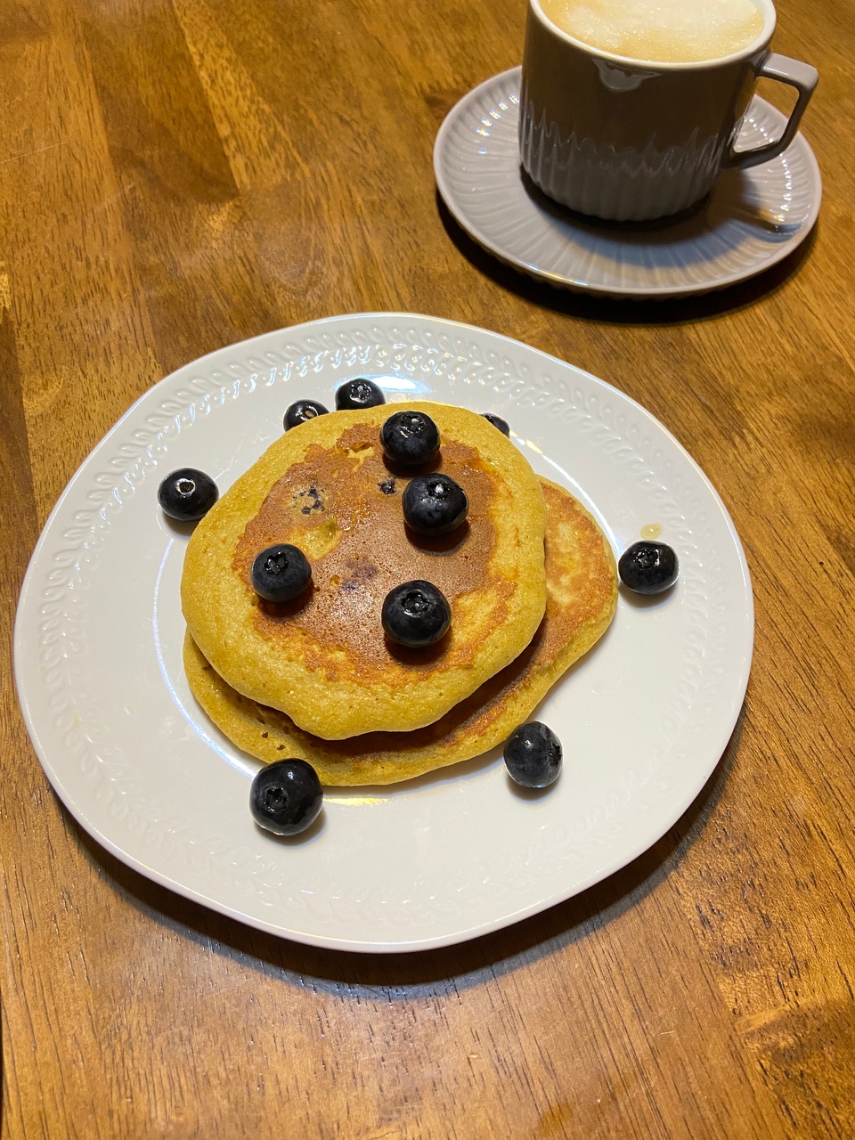 🫐藍莓全麥pancake的做法