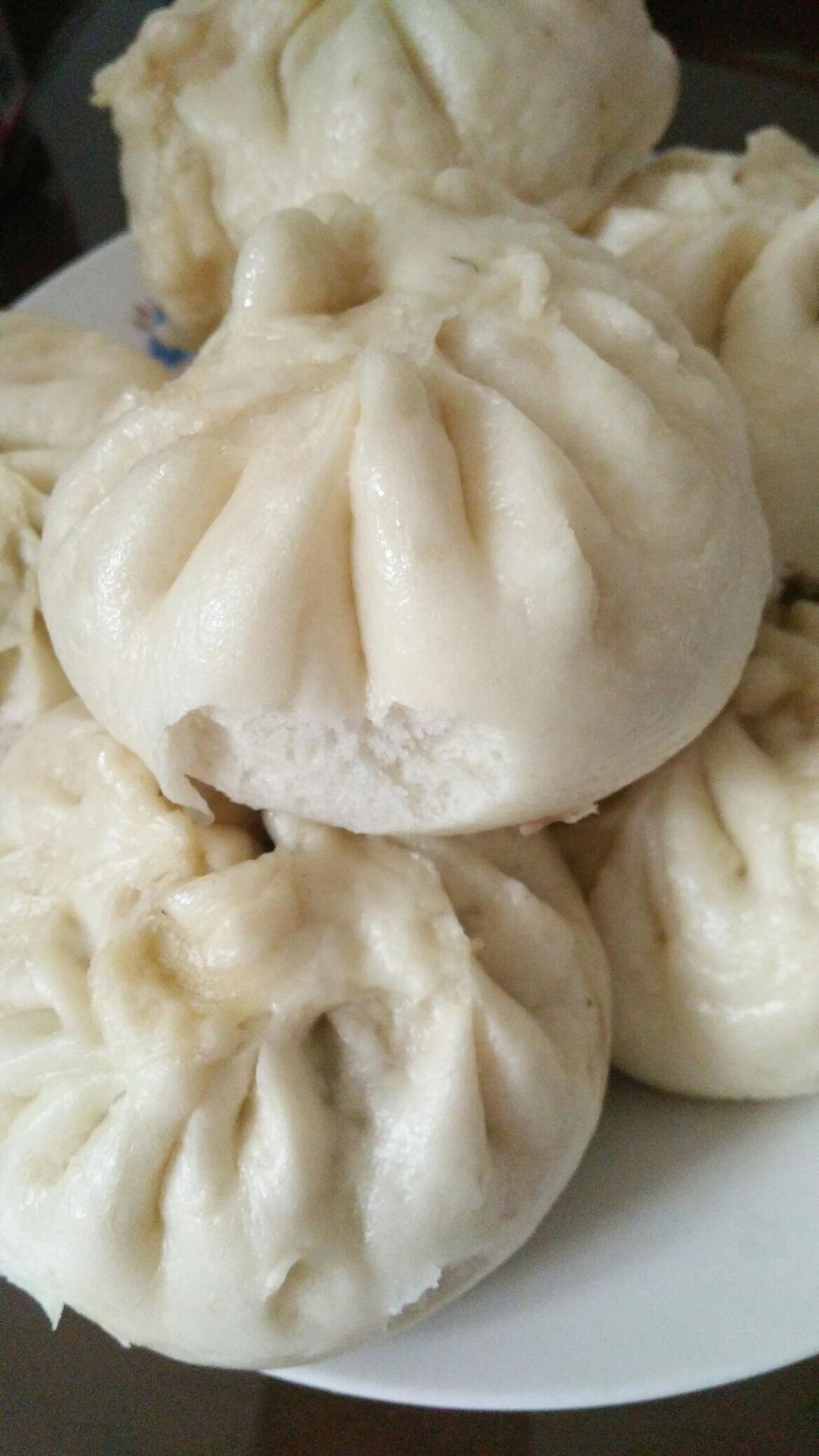 手工包子（肚脐包）