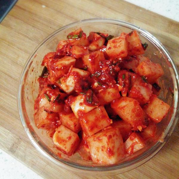 韩式腌萝卜