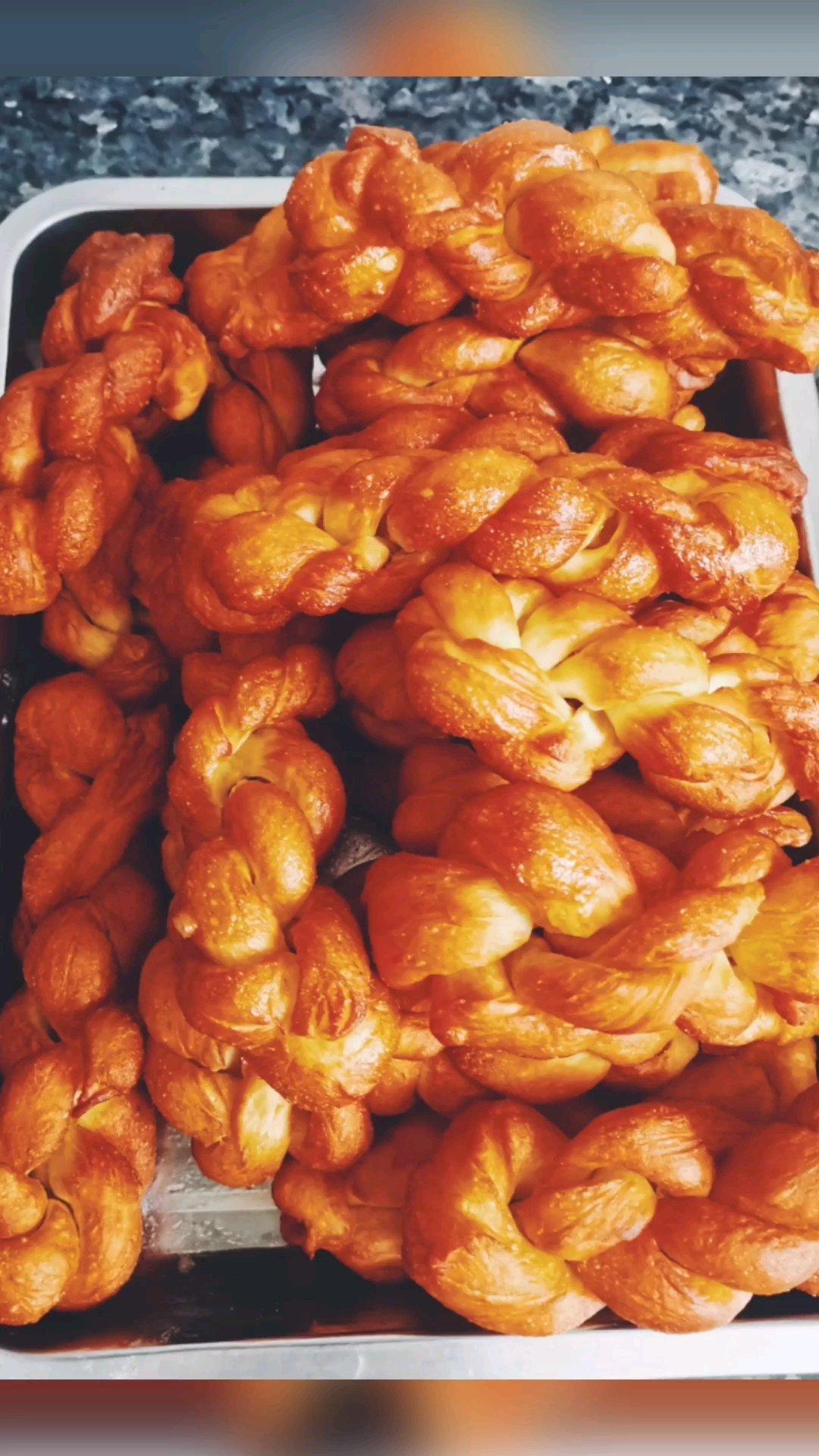 超级松软的奶香麻花