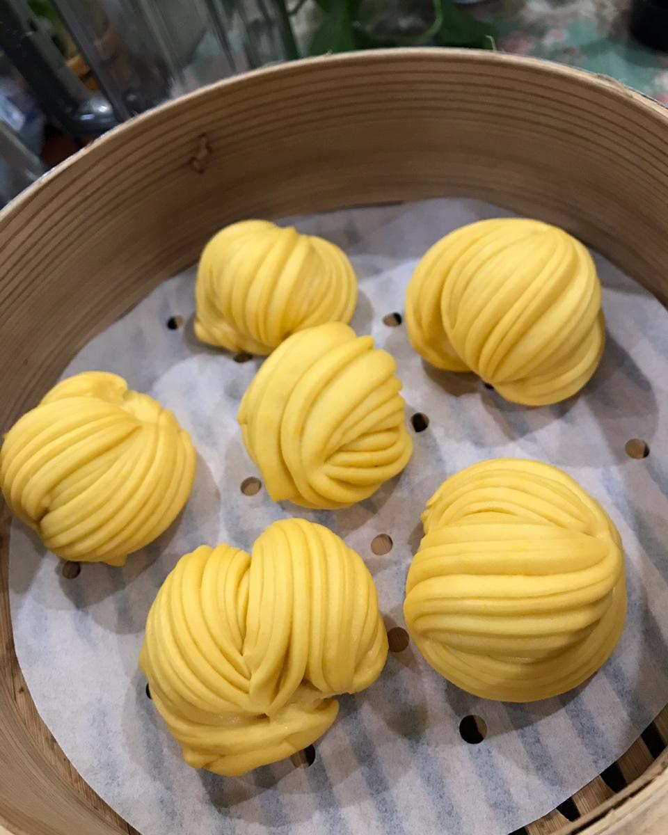 胡萝卜汁花卷馒头