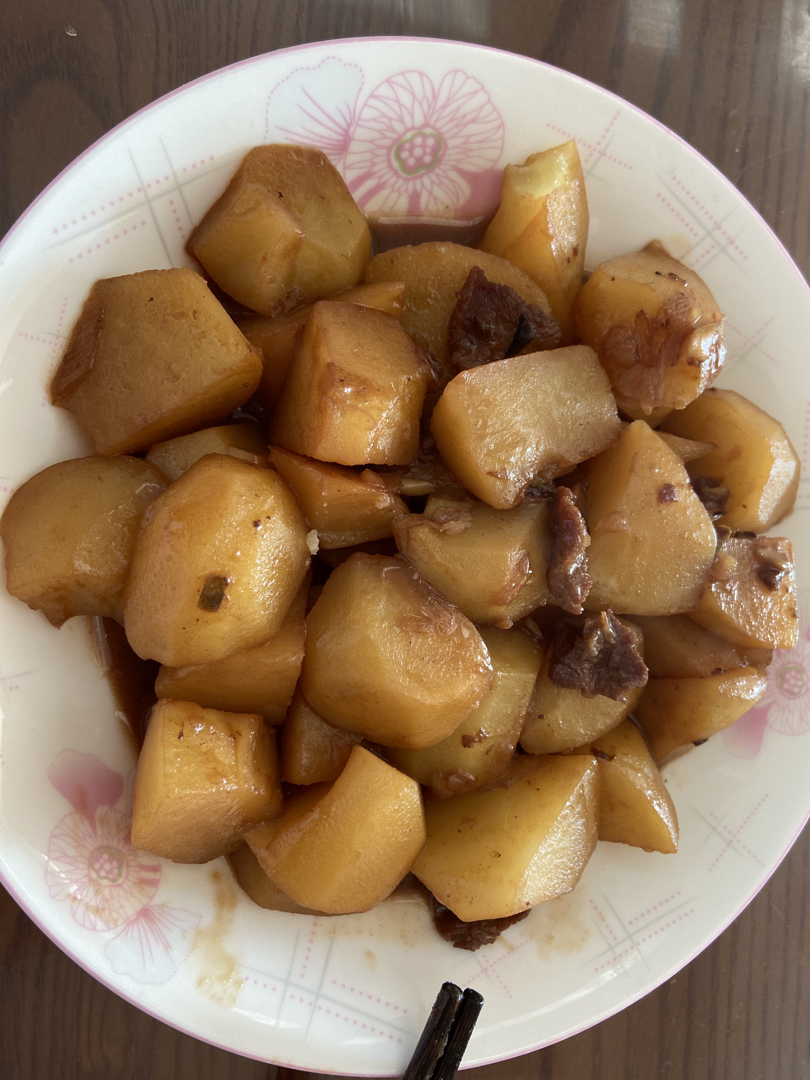 超简单的炖土豆块