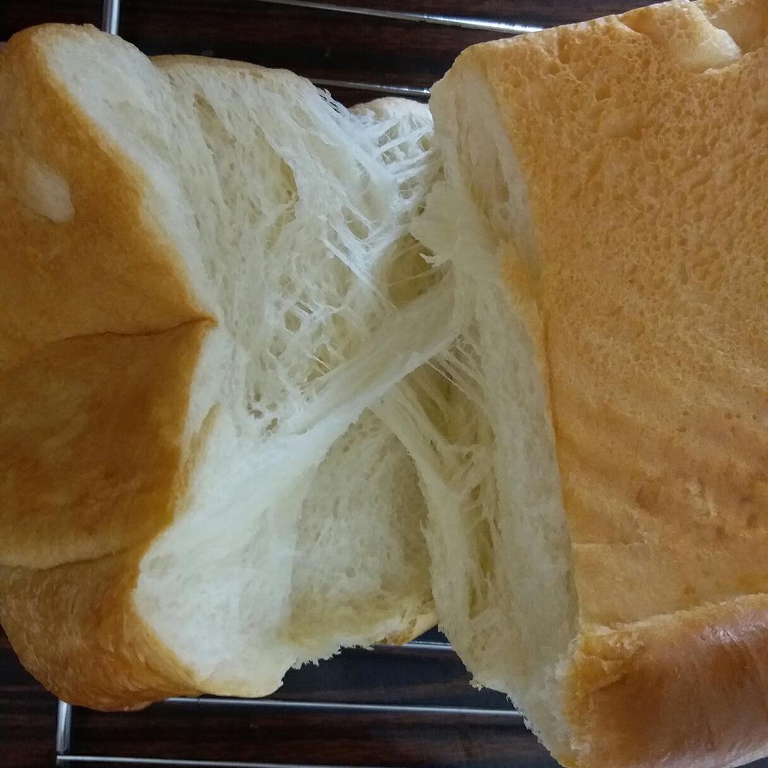 夺命软吐司(๑´ڡ`๑)超软拉丝极速方便的一次发酵吐司