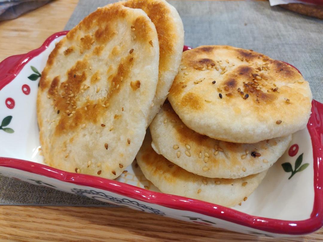 发面油酥小糖饼