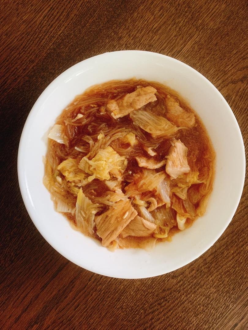 猪肉白菜炖粉条