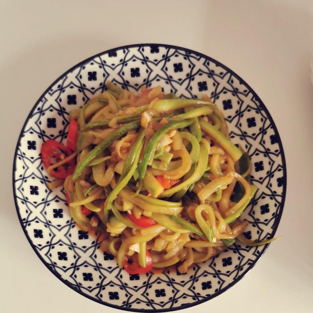 小炒西葫芦