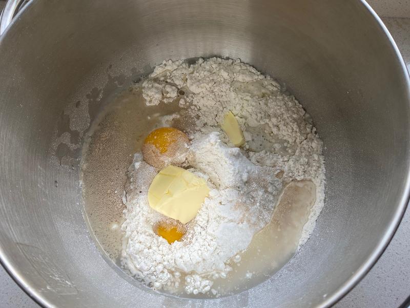 纯奶手撕吐司的做法 步骤1