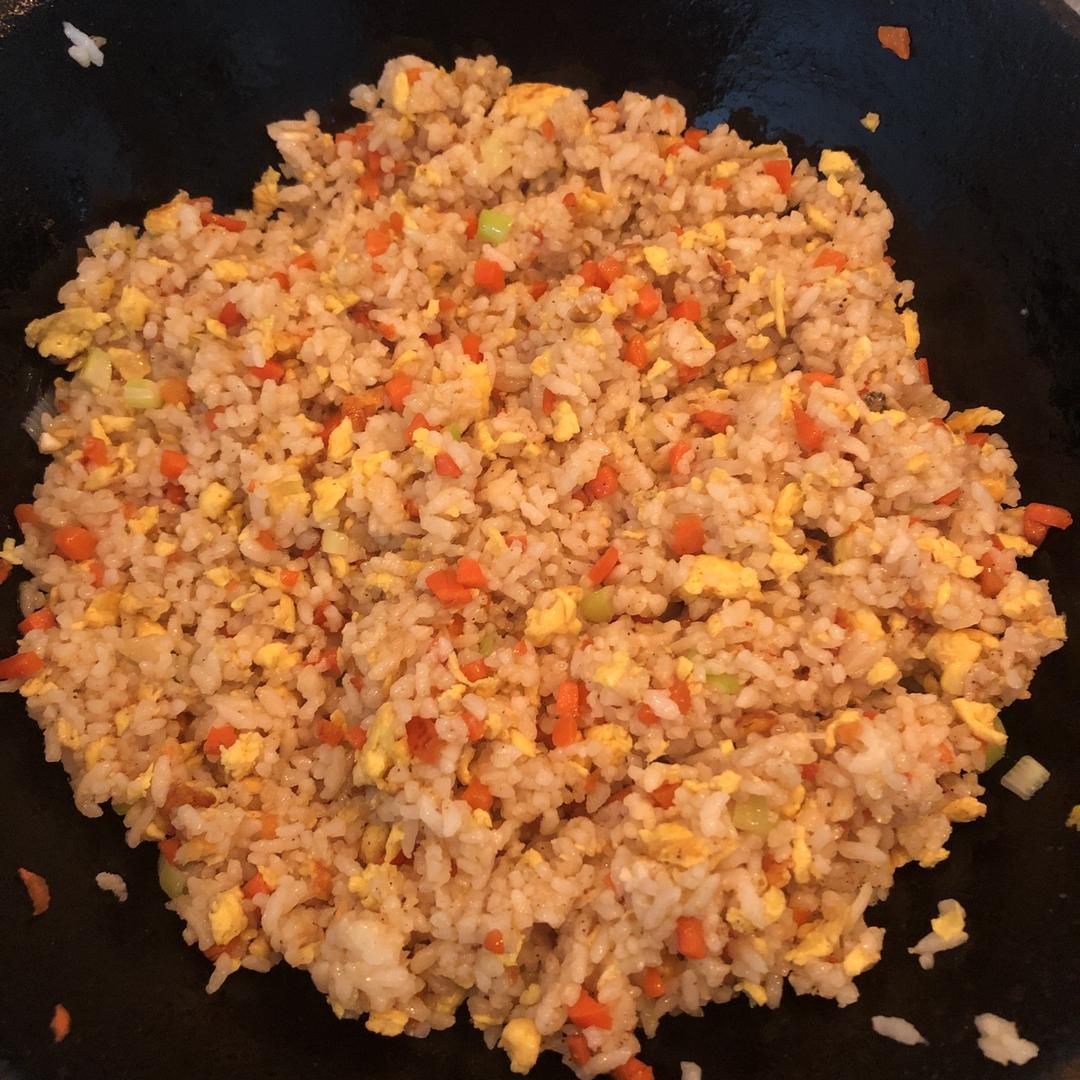 宝宝虾油炒饭