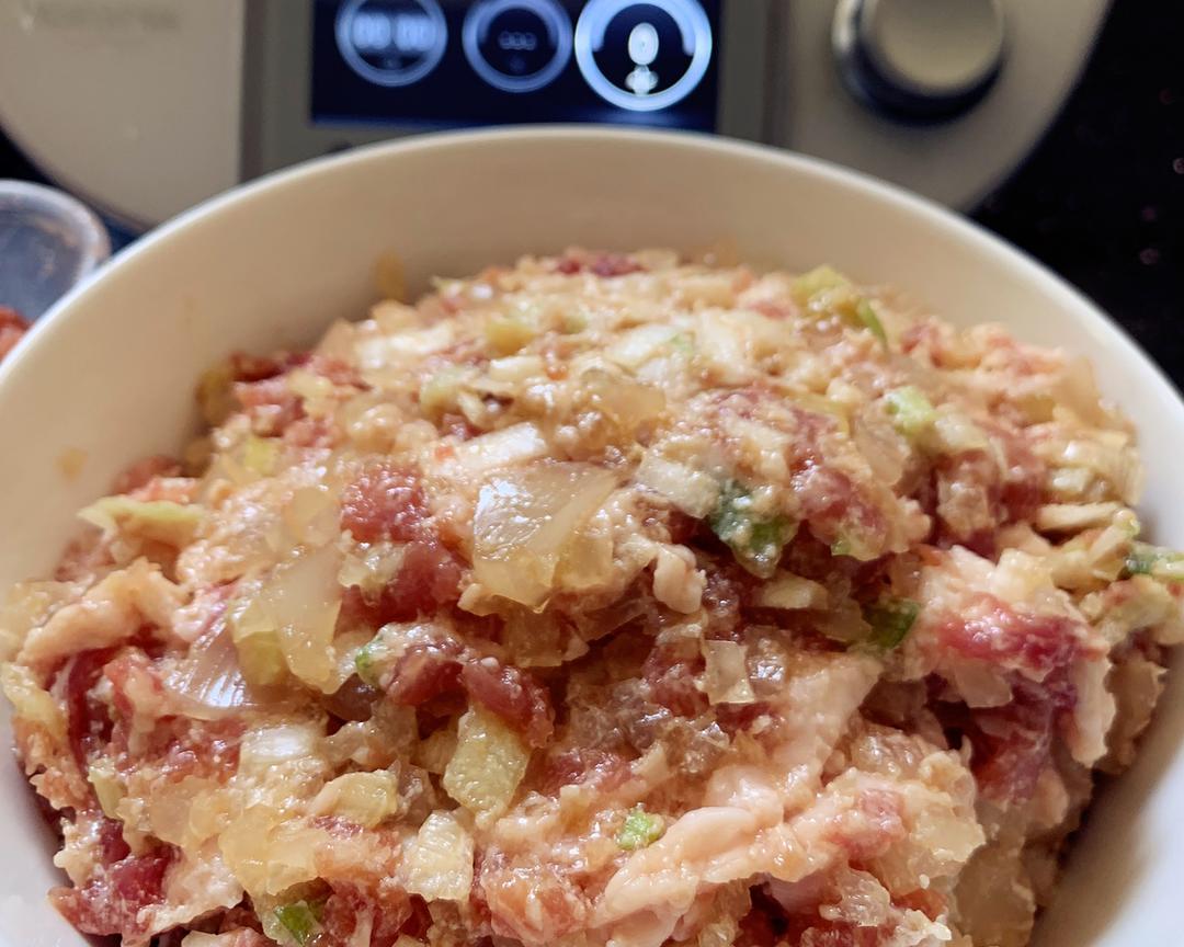 葱肉馅儿的做法