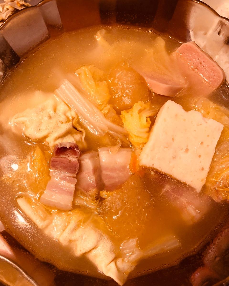 手机用户5280_320z做的肉皮咸肉三鲜汤