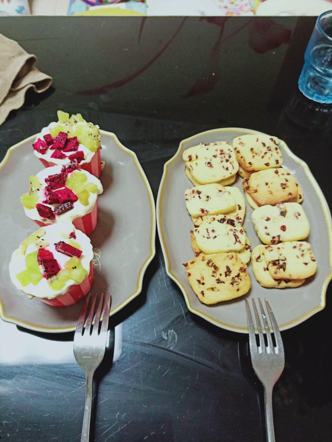 低糖少油版蔓越莓饼干