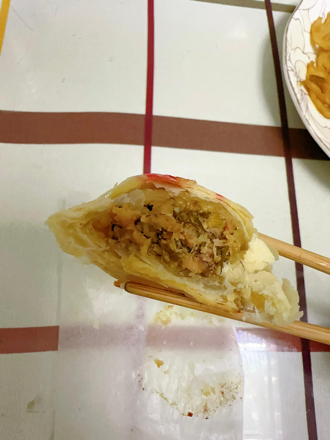 苏式梅干菜鲜肉月饼