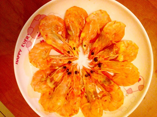 朗姆酒芝士焗虾