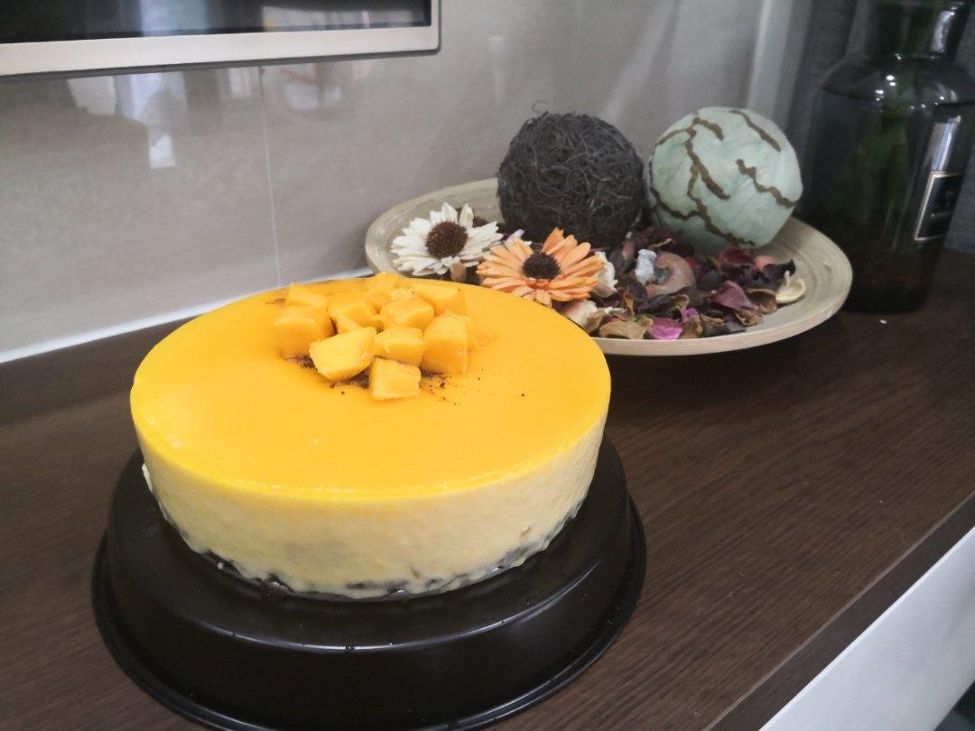 【视频】芒果慕斯（6寸） | 含镜面果胶配方