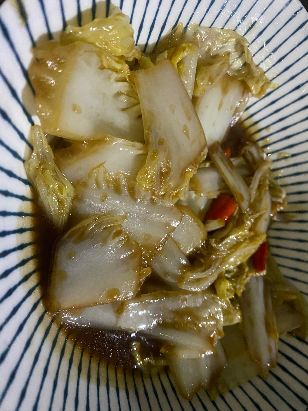 爆下饭的酸辣白菜（零难度）