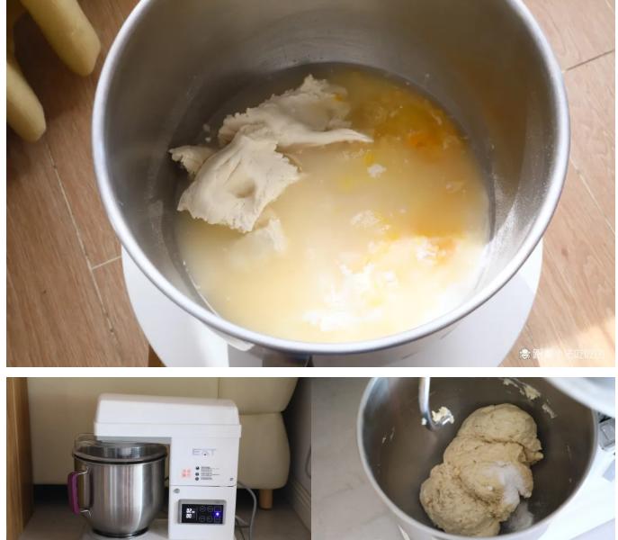 纯奶手撕吐司的做法 步骤1