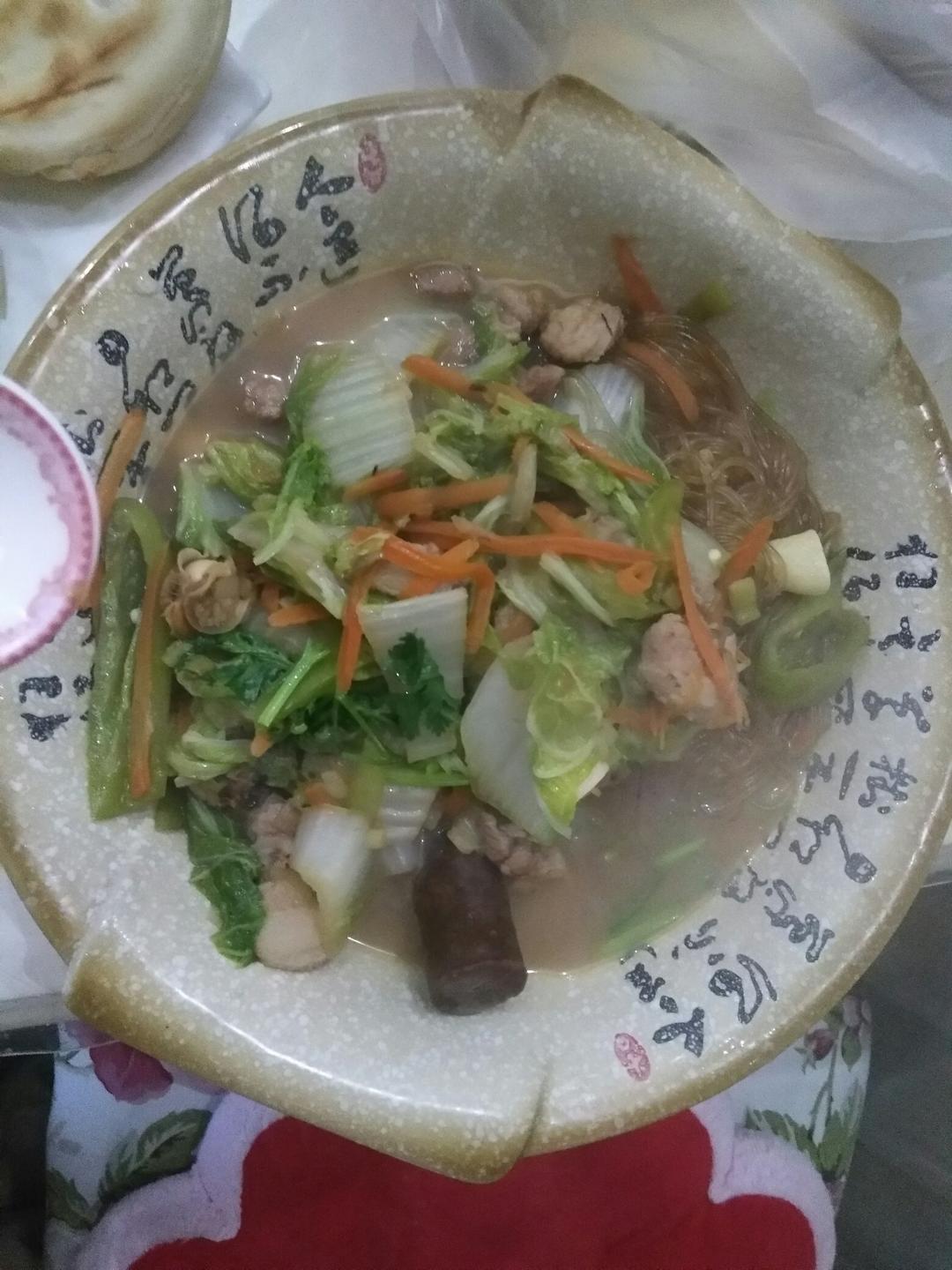 白菜炖粉条