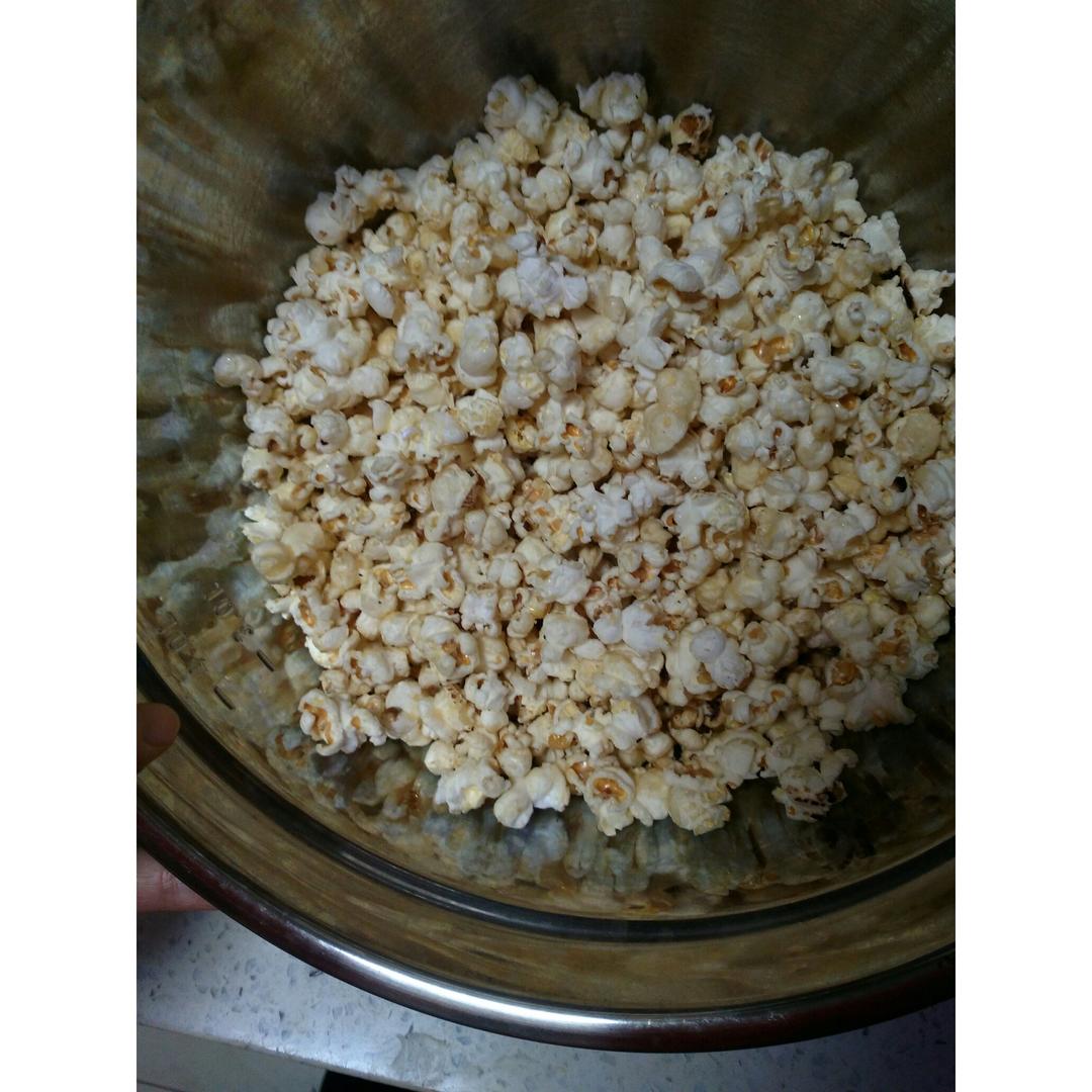 焦糖爆米花