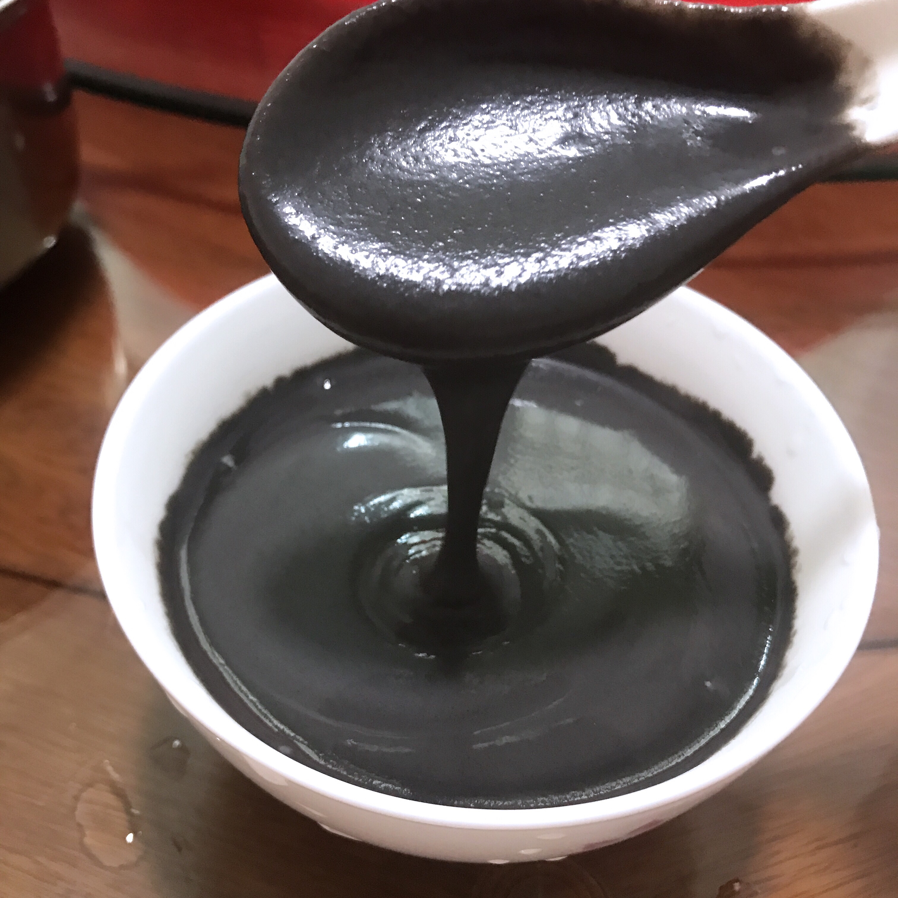 黑芝麻糊的做法步骤图 黑芝麻糊怎么做好吃 冰1865 下厨房