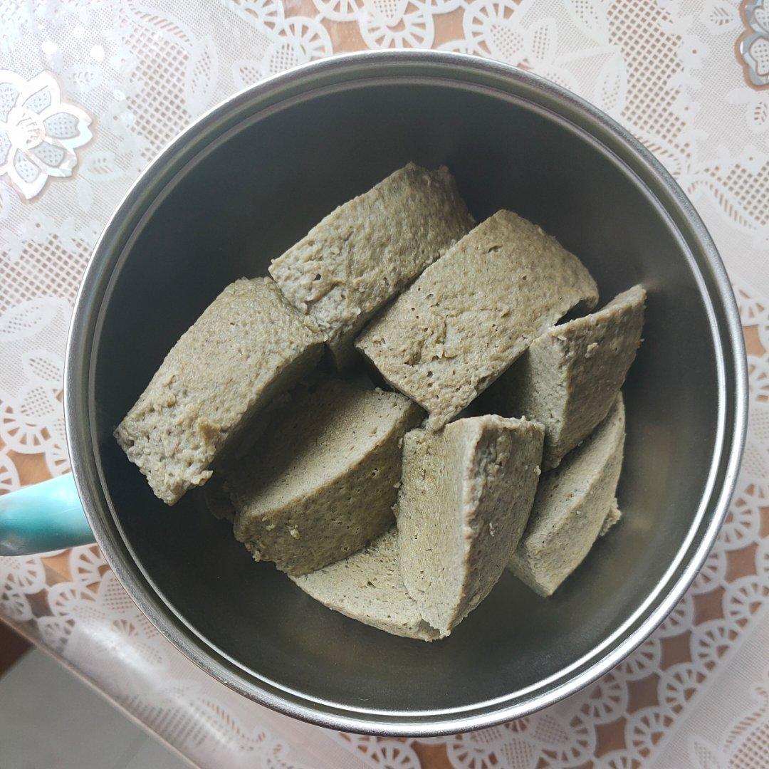 宝宝辅食-黑芝麻山药糕