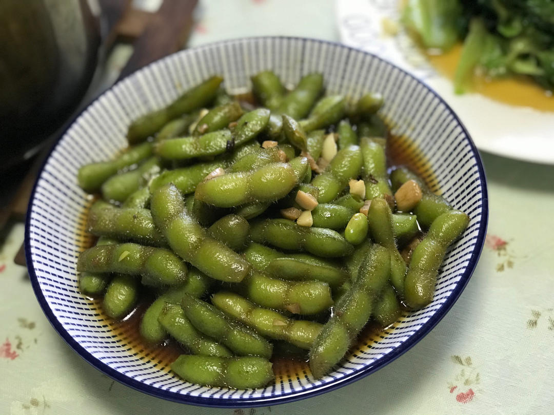 夏日爽口凉拌毛豆