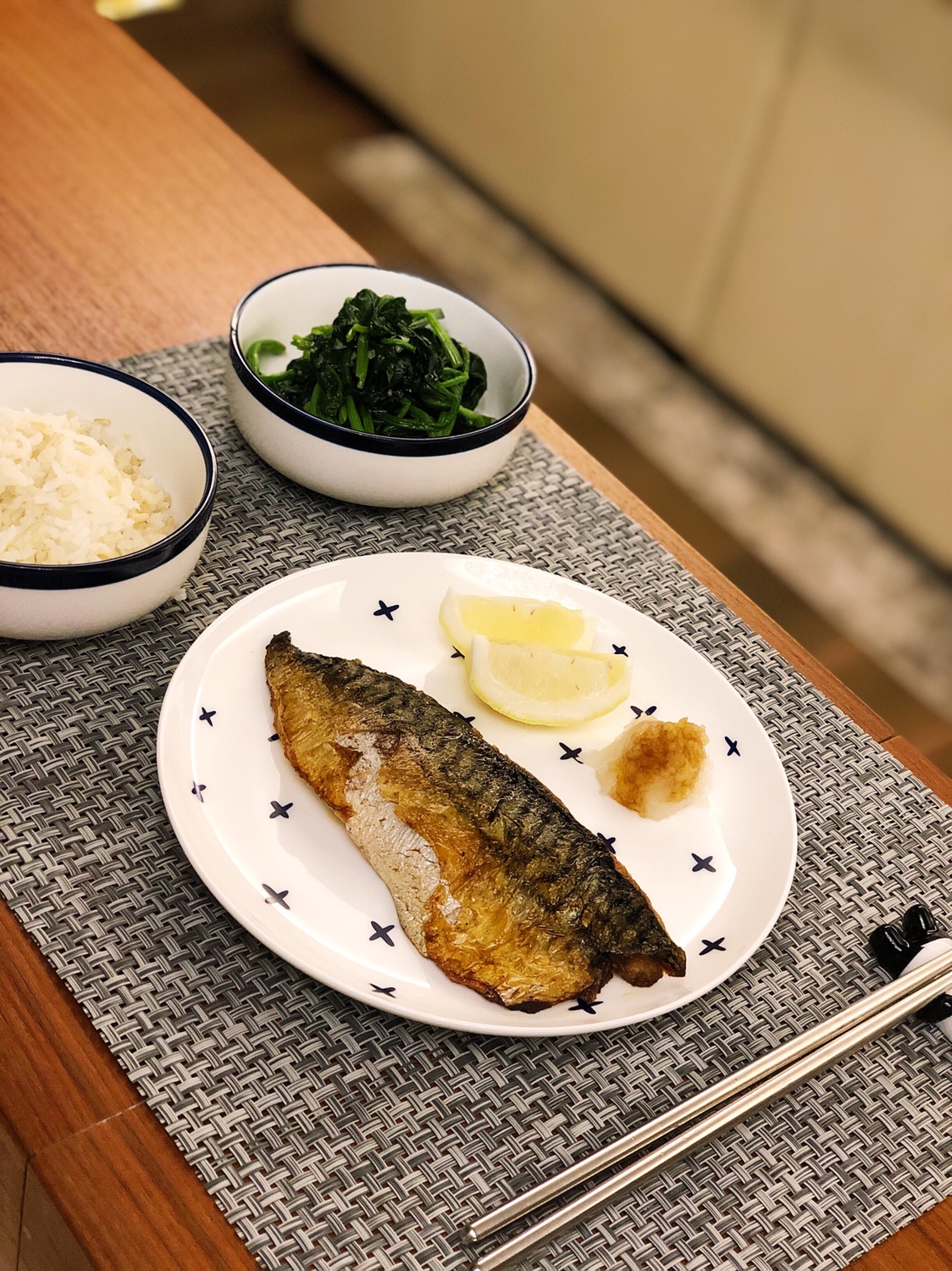 日式煎青花鱼的做法步骤图 怎么做好吃 Flyinglowfatmilk 下厨房