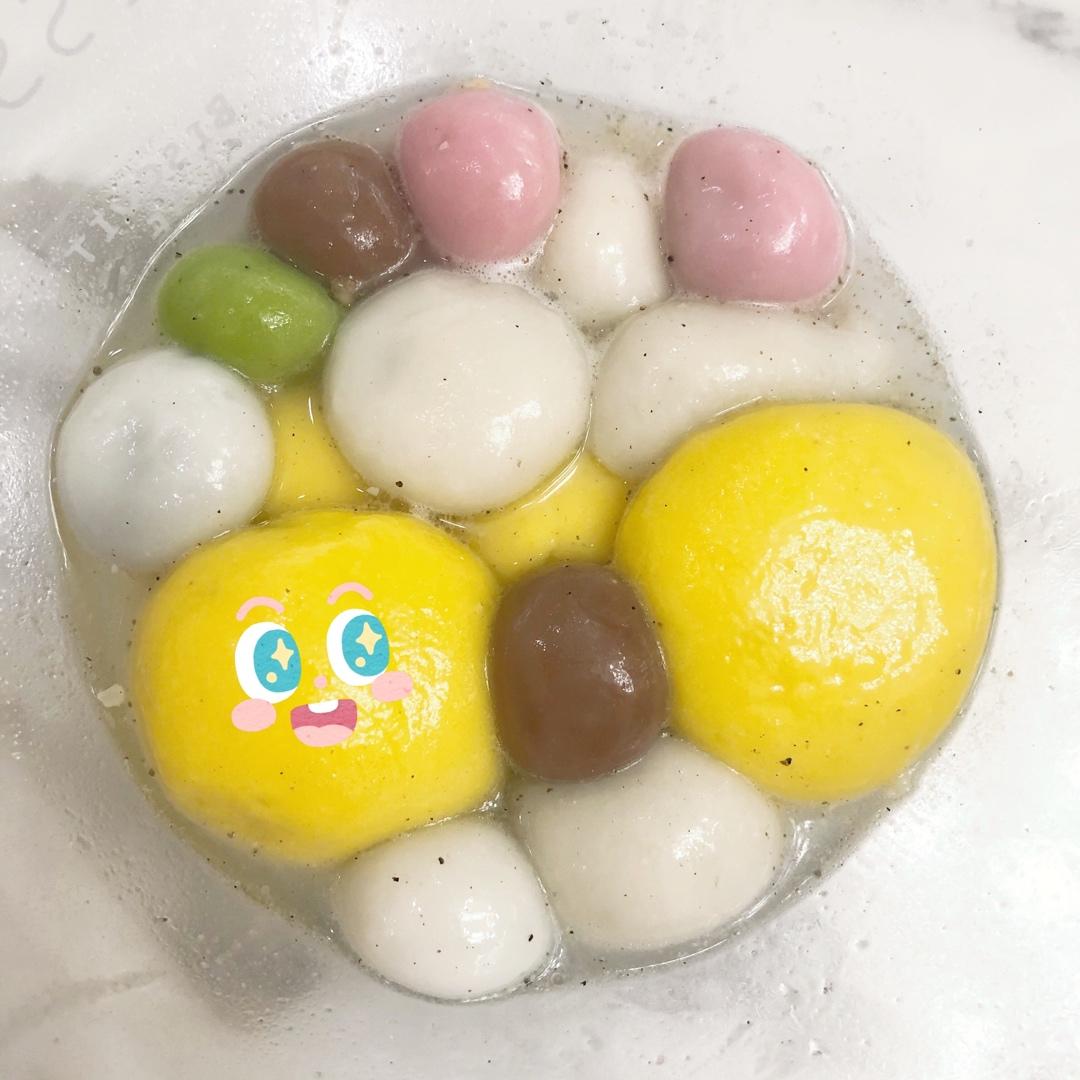 彩色汤圆-各种馅