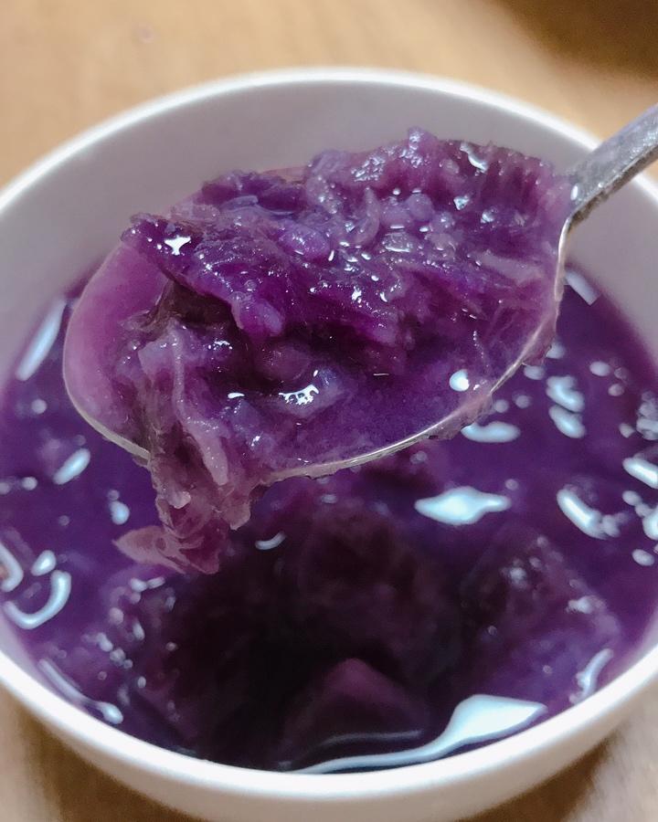 紫薯银耳汤