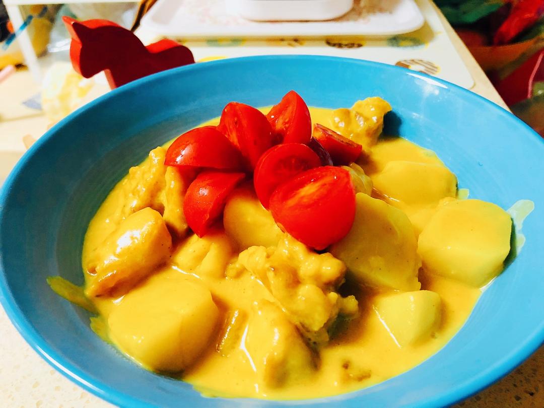 菠萝咖喱鸡【食材包操作说明】